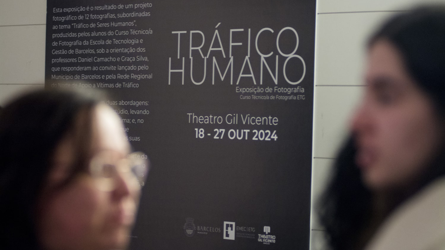 Inauguração da Exposição “Tráfico de Seres Humanos”